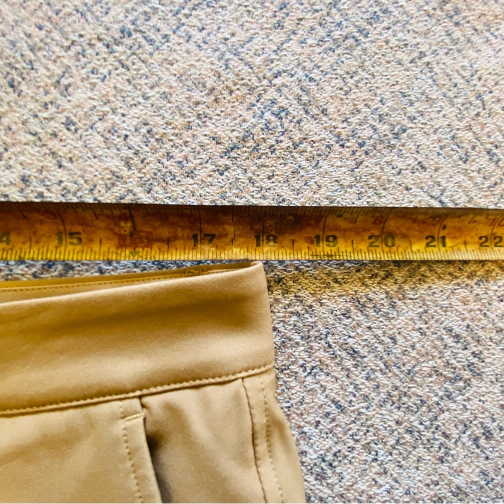 Dunning Golf Everbest Shorts Flat Front Gold - Picture 4 of 12